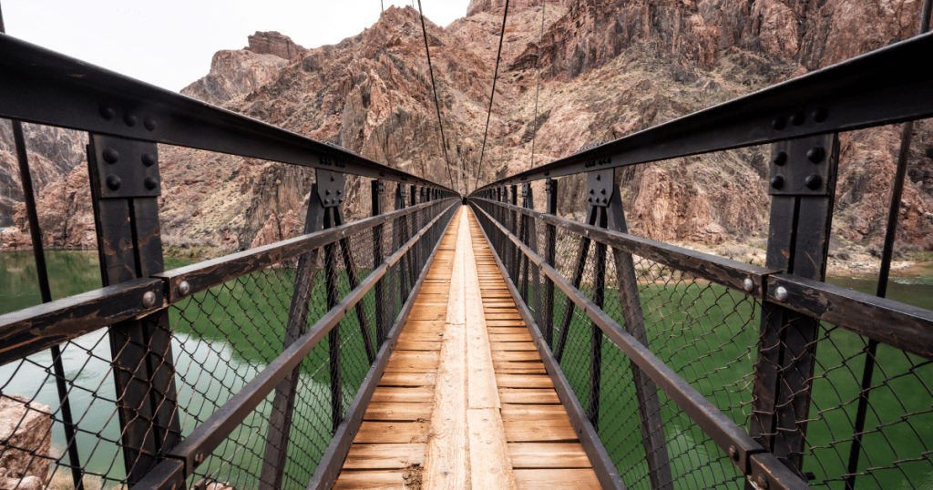 how to get to black bridge grand canyon