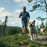 hiking in long island with dog