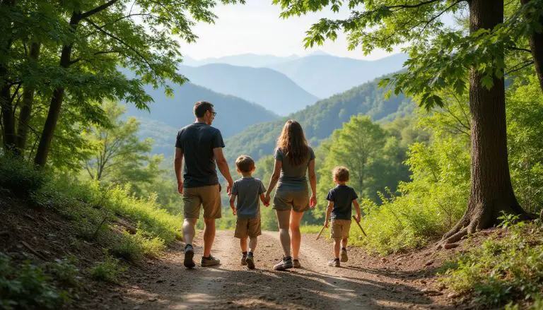 best easy hikes in Great Smoky Mountains National Park for families
