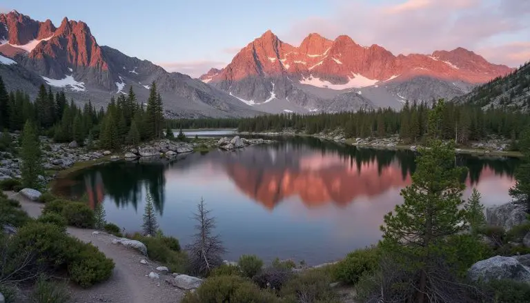 early morning views in Rocky Mountain National Park